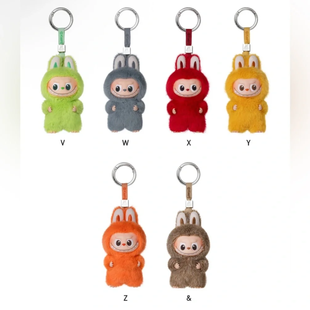 NIB FULL SET of 28 Authentic Pop Mart Pin For Love Labubu Vinyl Pendant Keychain - Picture 7 of 9